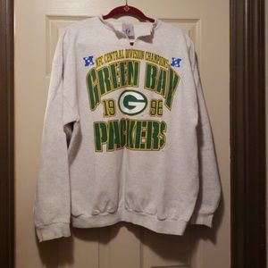 Green Bay Packers Logo Sweatshirt Size XL